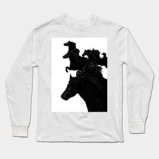 Horses Long Sleeve T-Shirt